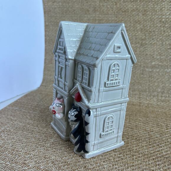 Vintage Takahashi San Francisco Tom Cat Ceramic House Bank Hand Painted - Picture 5 of 6
